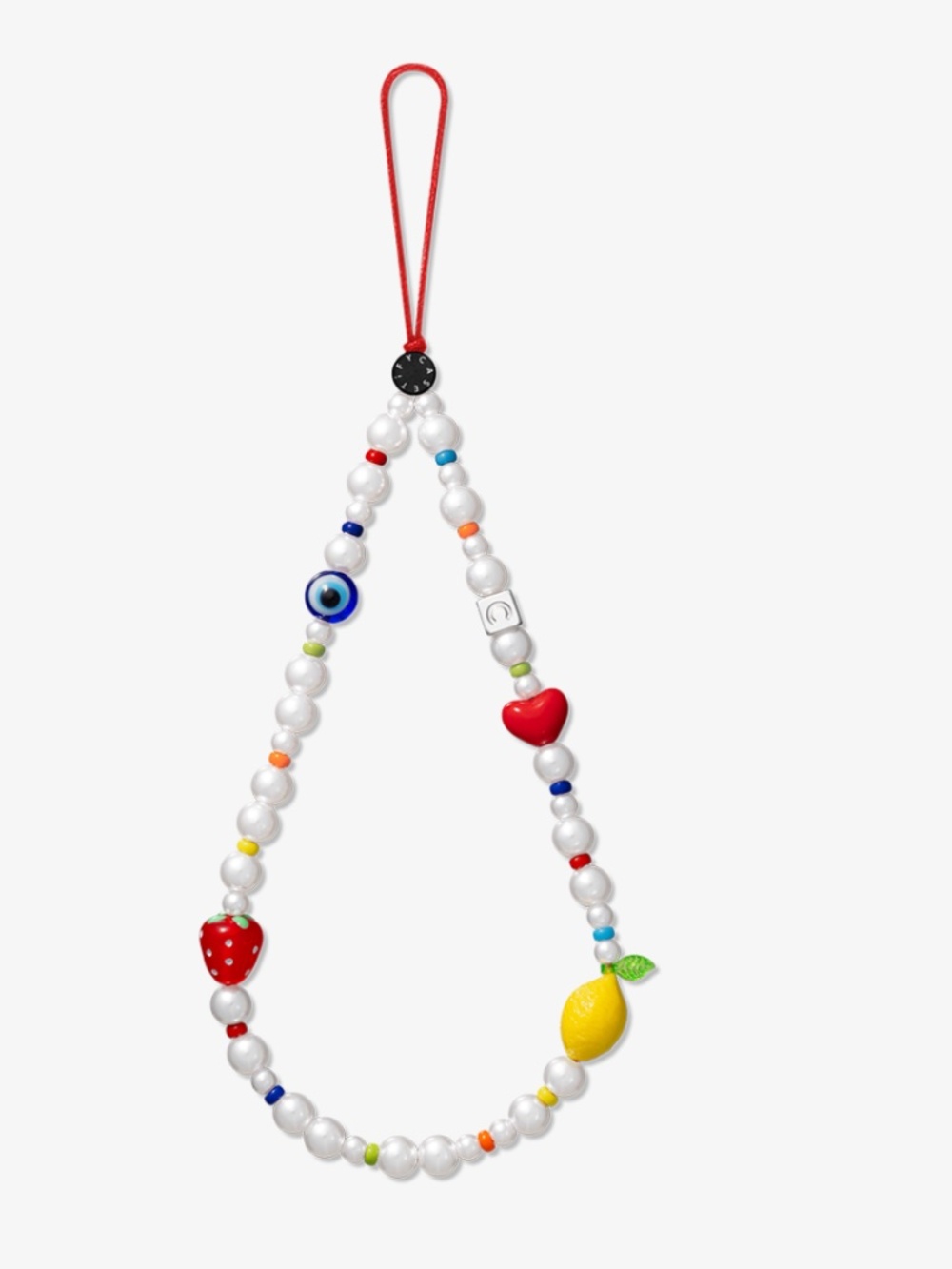 Pearl Phone Charm - Fruity Rainbow